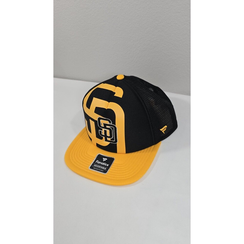 San Diego Padres Fanatics Walkoff Grandstand  Structured Adjustable Meshback Cap